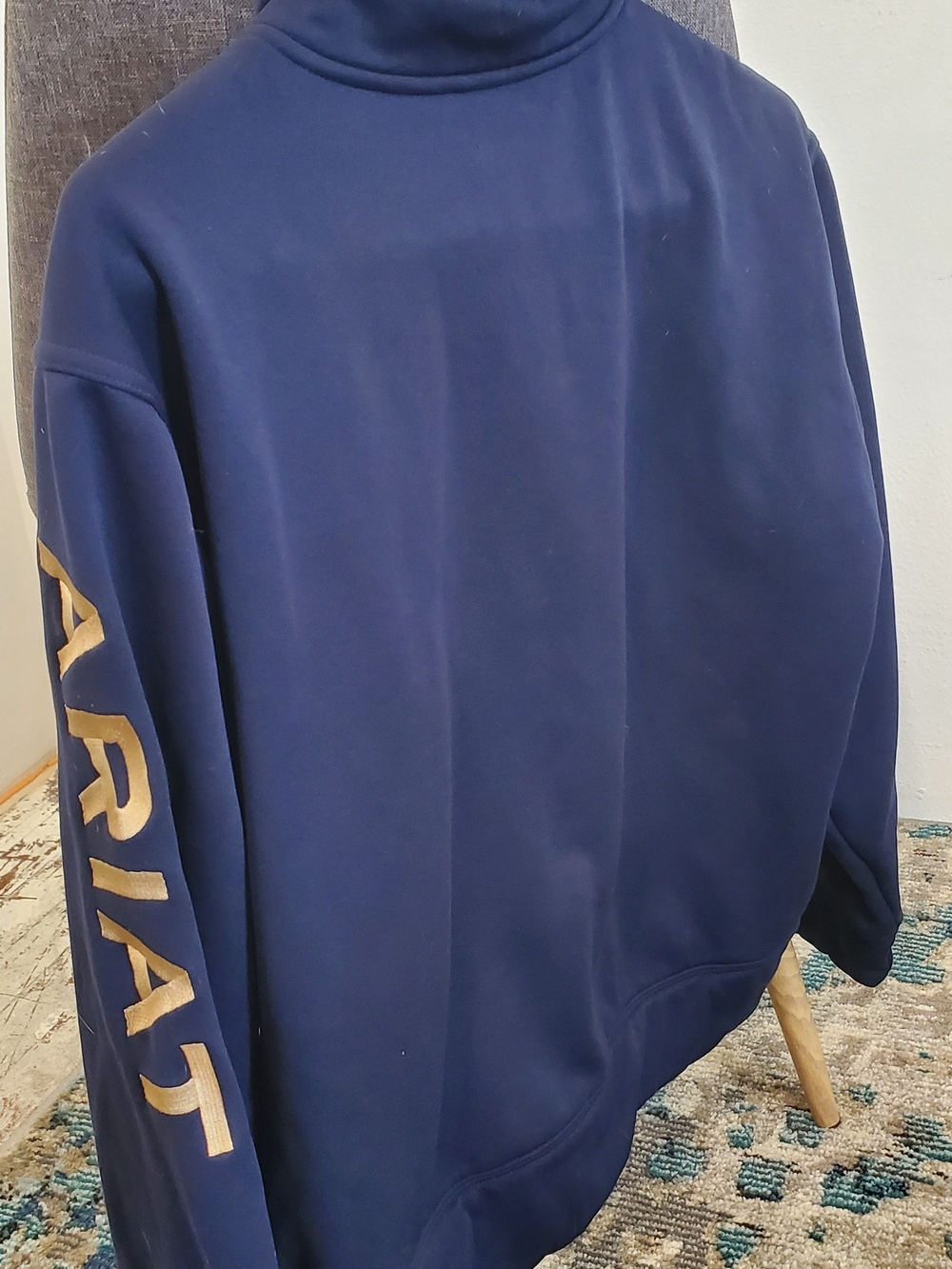 Ariat Men's Navy Pullover Sweatshirt